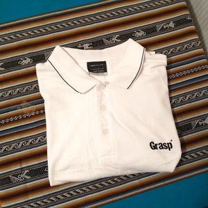 Nike golf Men's White Shirt size Large